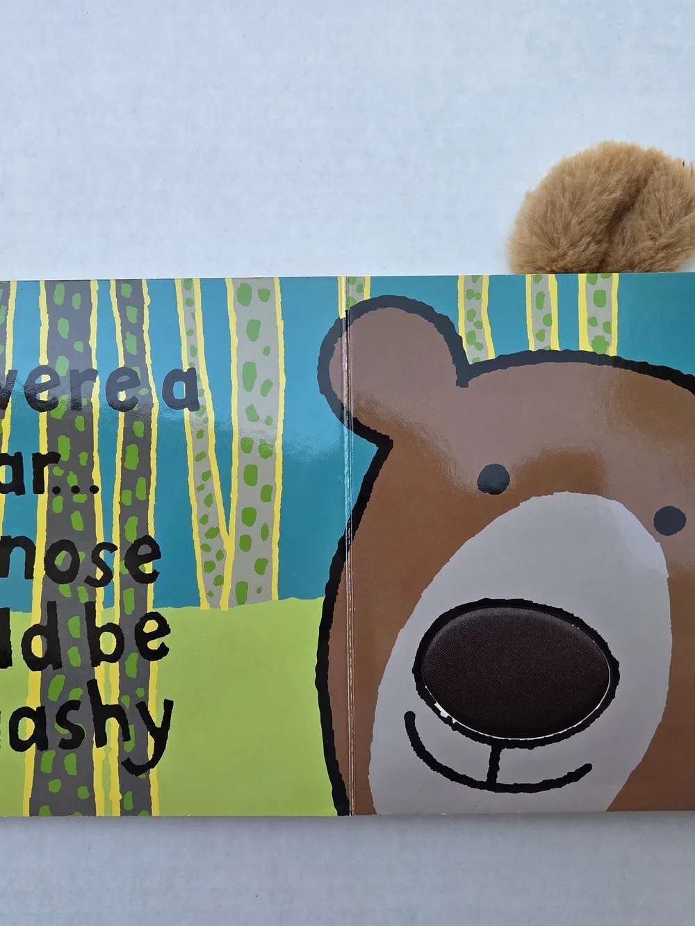Jellycat If I Were a Bear Touch & Feel Board Book – Sensory Baby Book